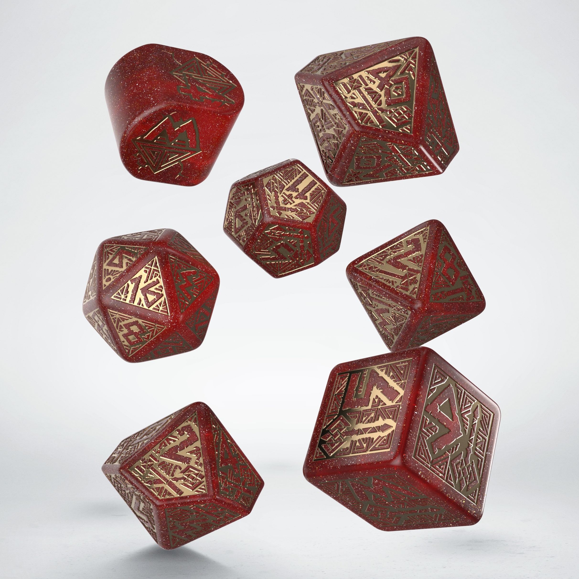 Dwarven Dice Set: Jewels (7)