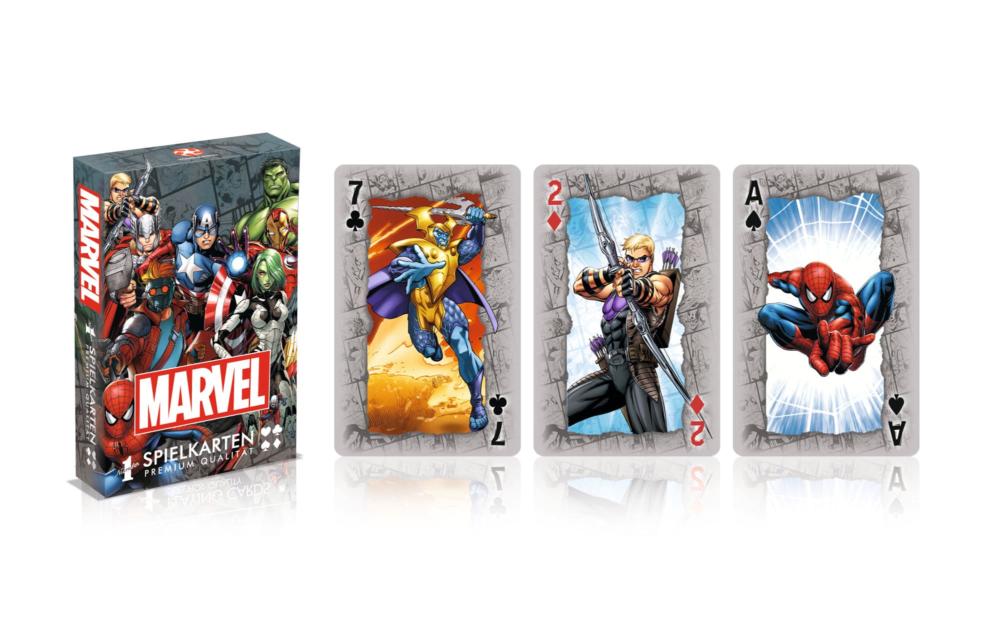 Playing Cards – Marvel Universe *Neu*