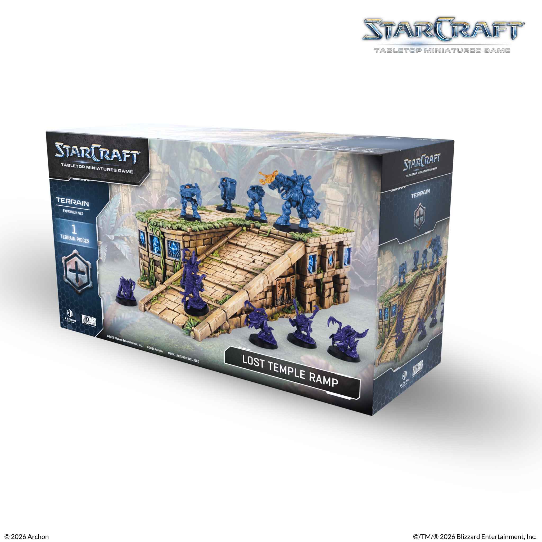 Starcraft : Lost Temple Ramp - [Terrain Expansion Set]