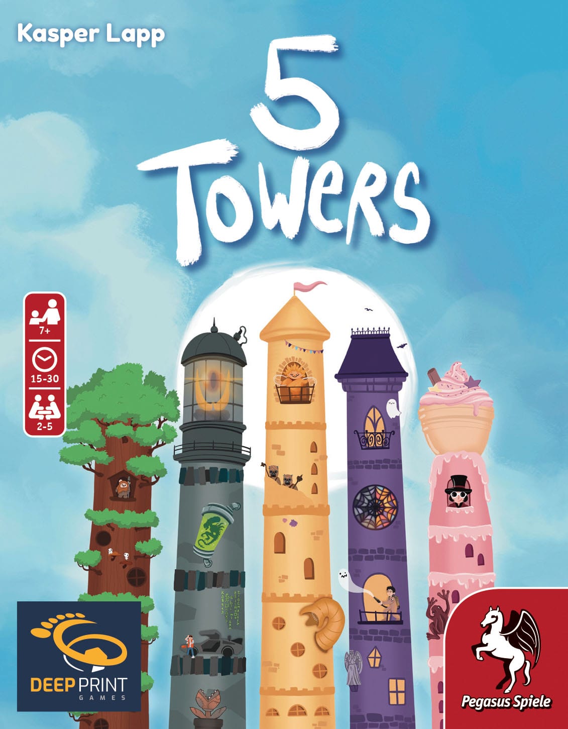 5 Towers (Deep Print Games) (English Edition)