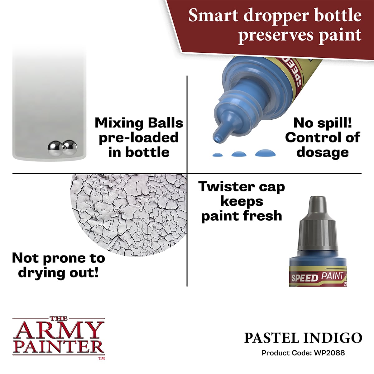 Army Painter Speedpaint 2.0: Pastel Indigo (6)