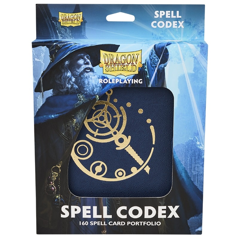 Dragon Shield: Spell Codex – Midnight Blue (160)