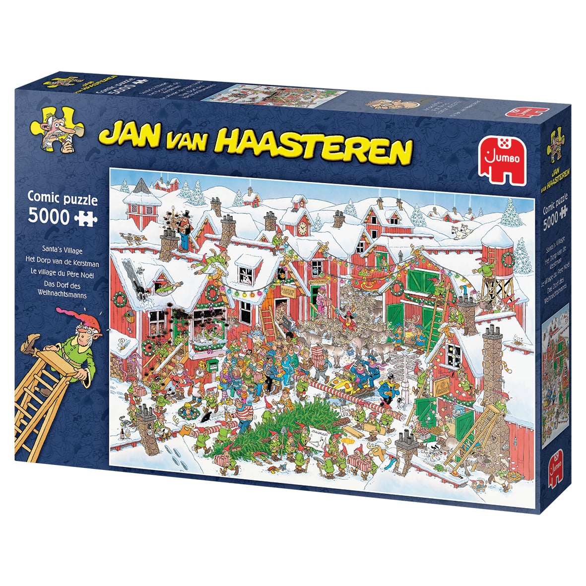 Puzzle: Santa's Village  (van Haasteren) (5000 Teile)