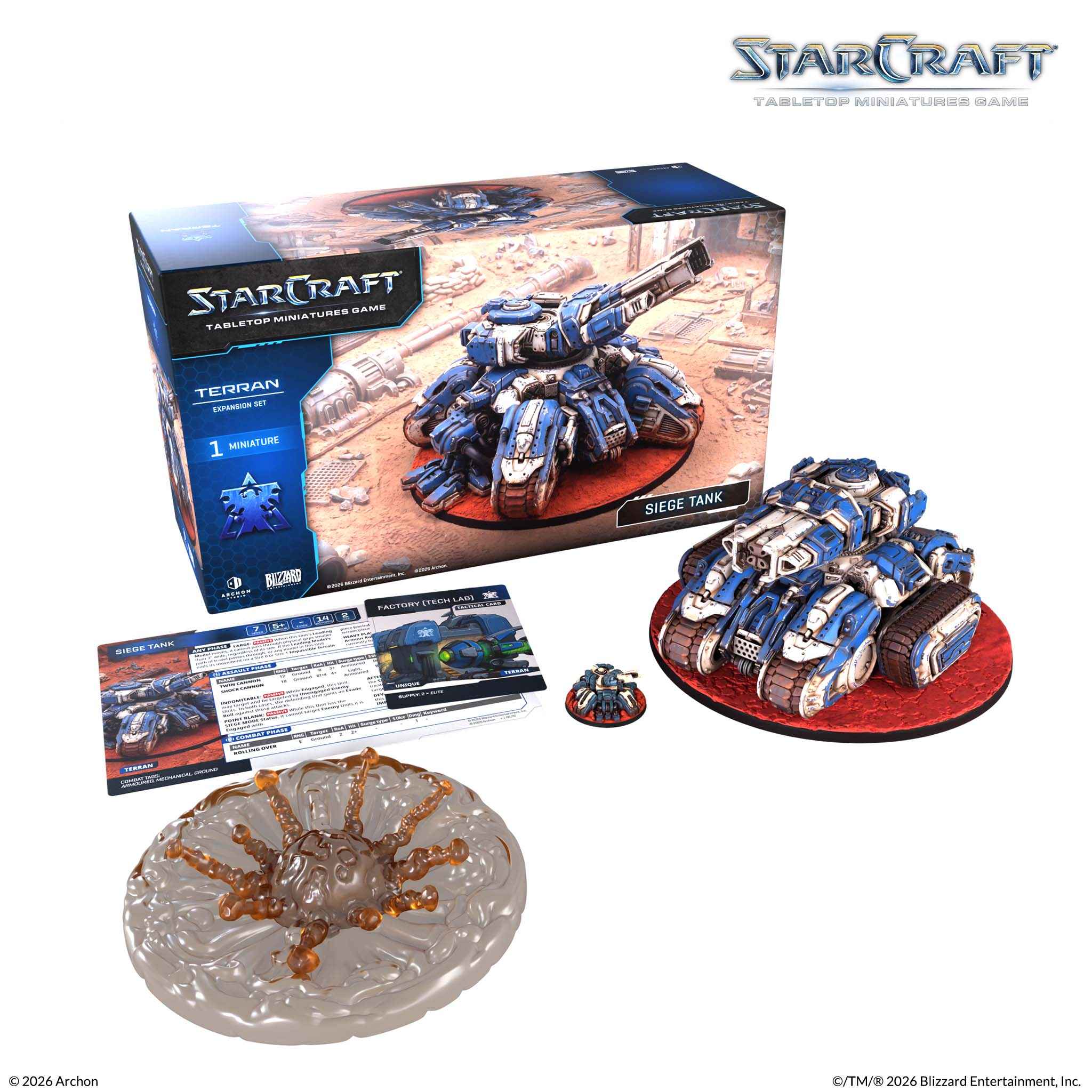Starcraft :Siege Tank - Terran - Expansion Set