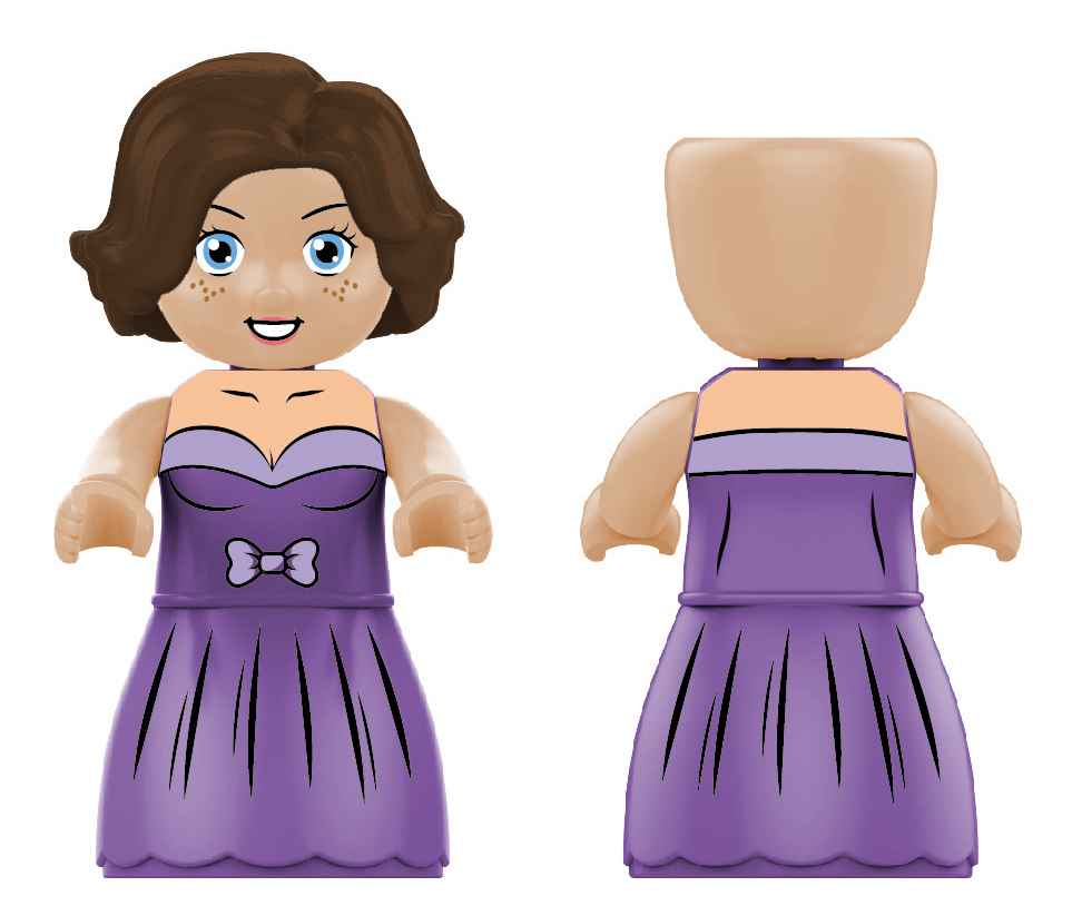 Bricity KIDDIZ Figuren-Pack: Hochzeit