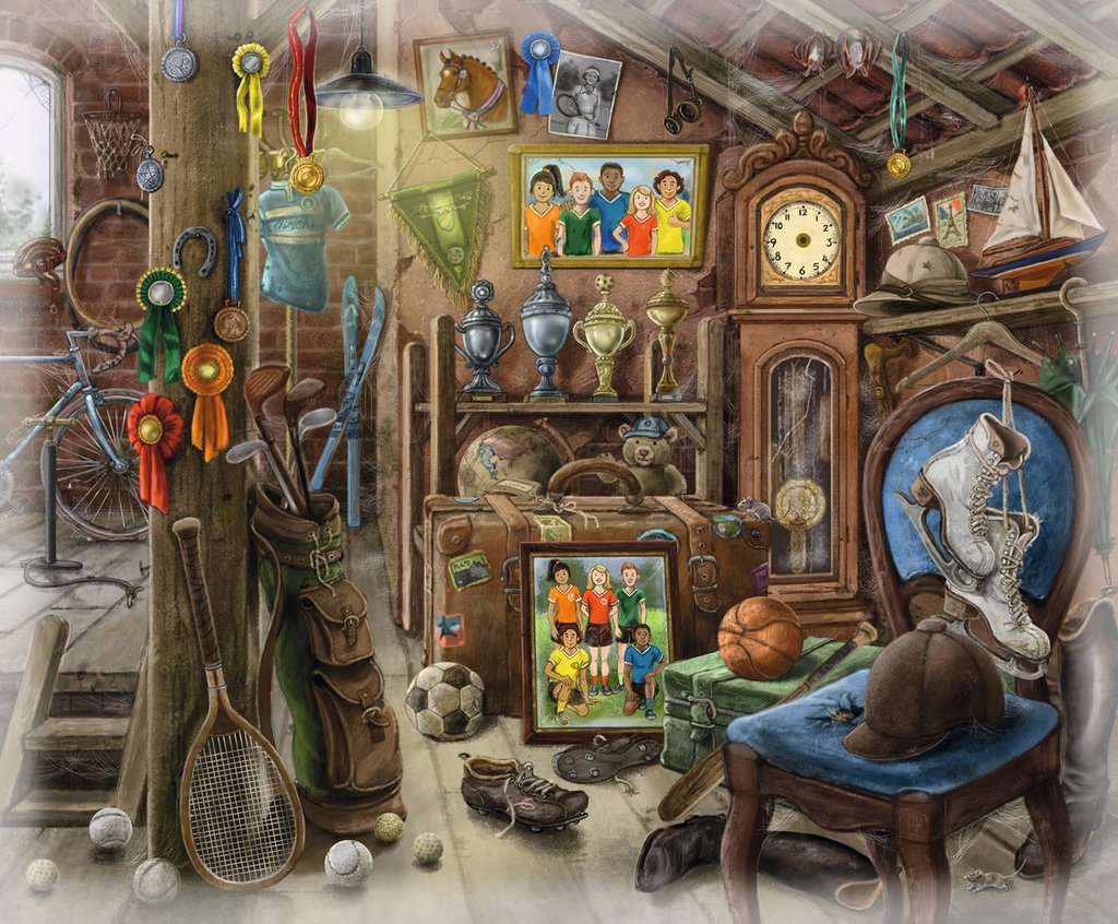 EXIT Puzzle: Im Gutshaus – Dachboden (99 Teile)