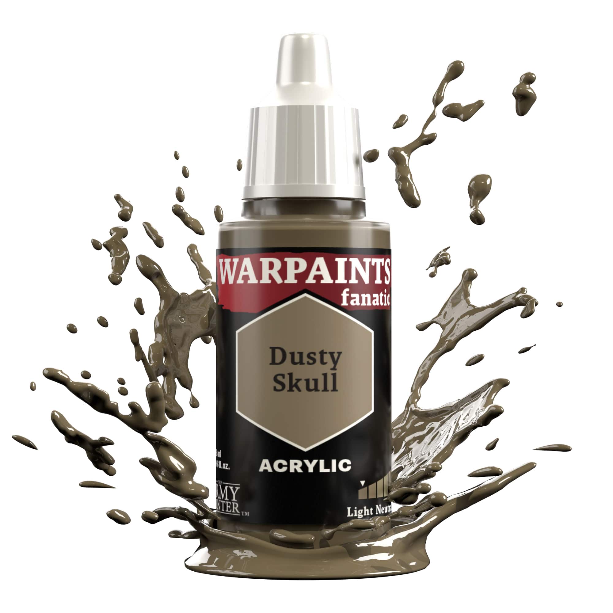 Army Painter Warpaints Fanatic: Dusty Skull (6)