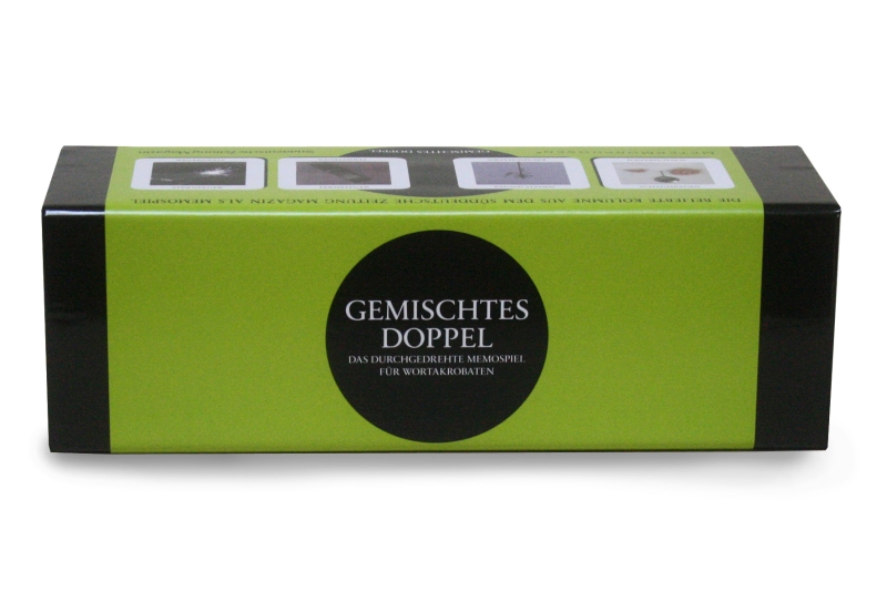 Gemischtes Doppel – Das Memospiel für Wortakrobaten