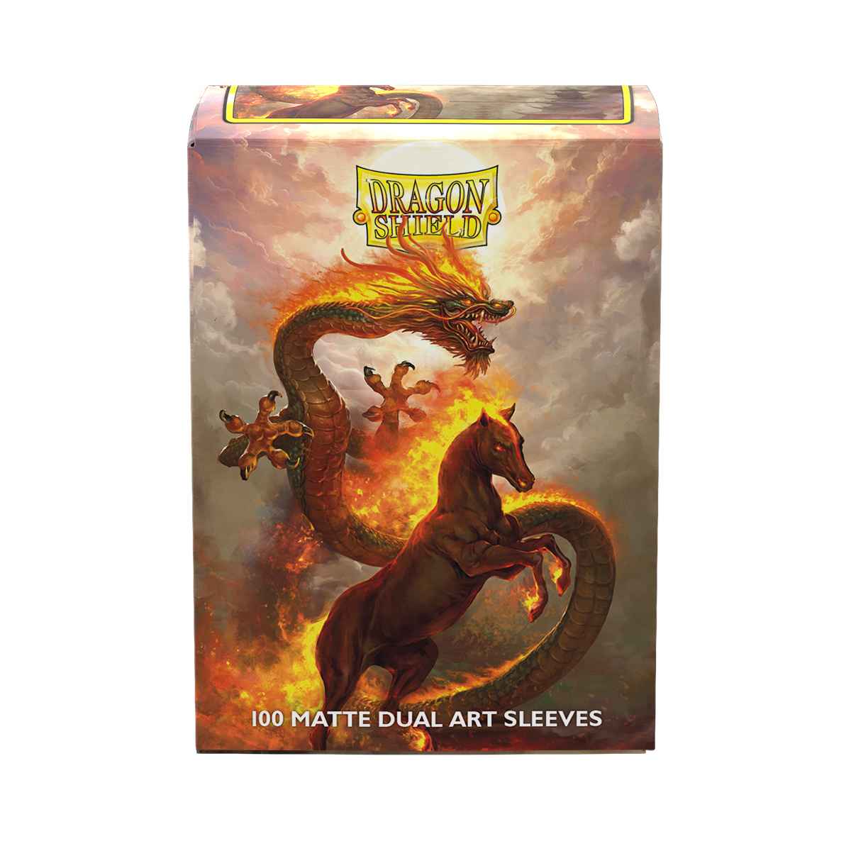 Dragon Shield: Matte Dual Art – Fire Horse 2026