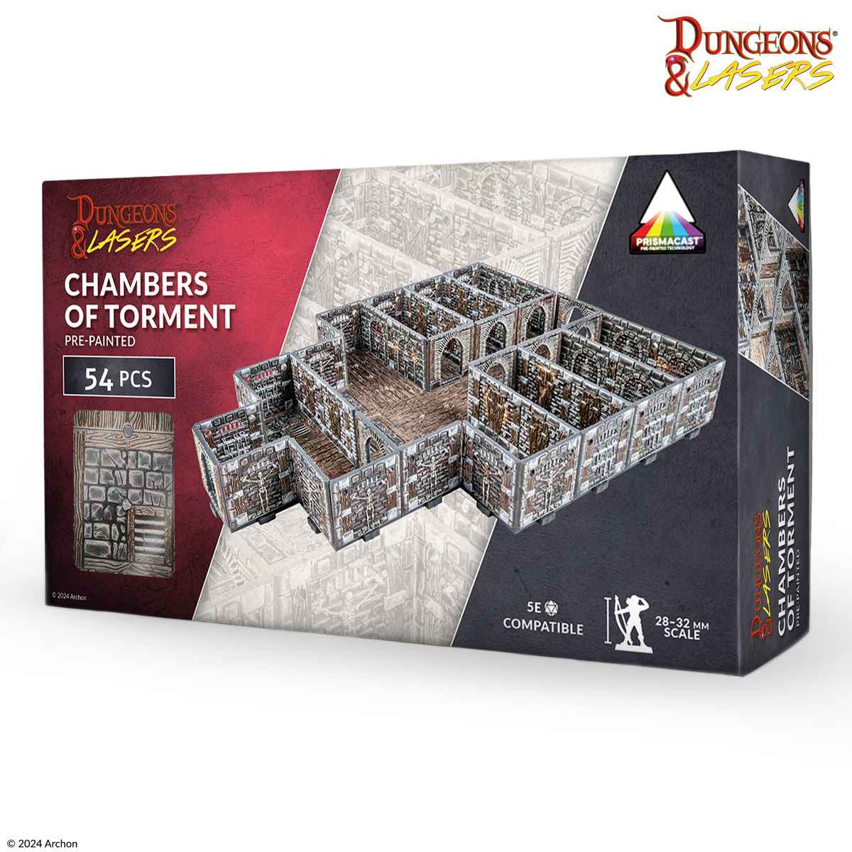 Dungeon&Lasers: Chambers Of Torment: Pre-Painted