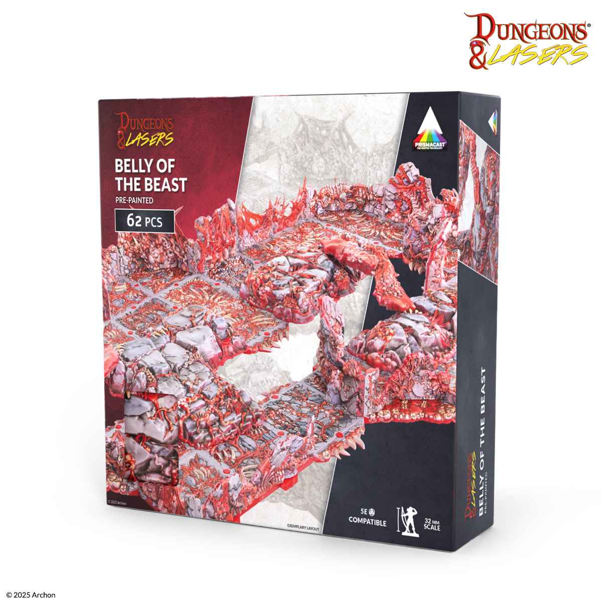 Dungeon&Lasers: Belly Of The Beast: Pre-Painted