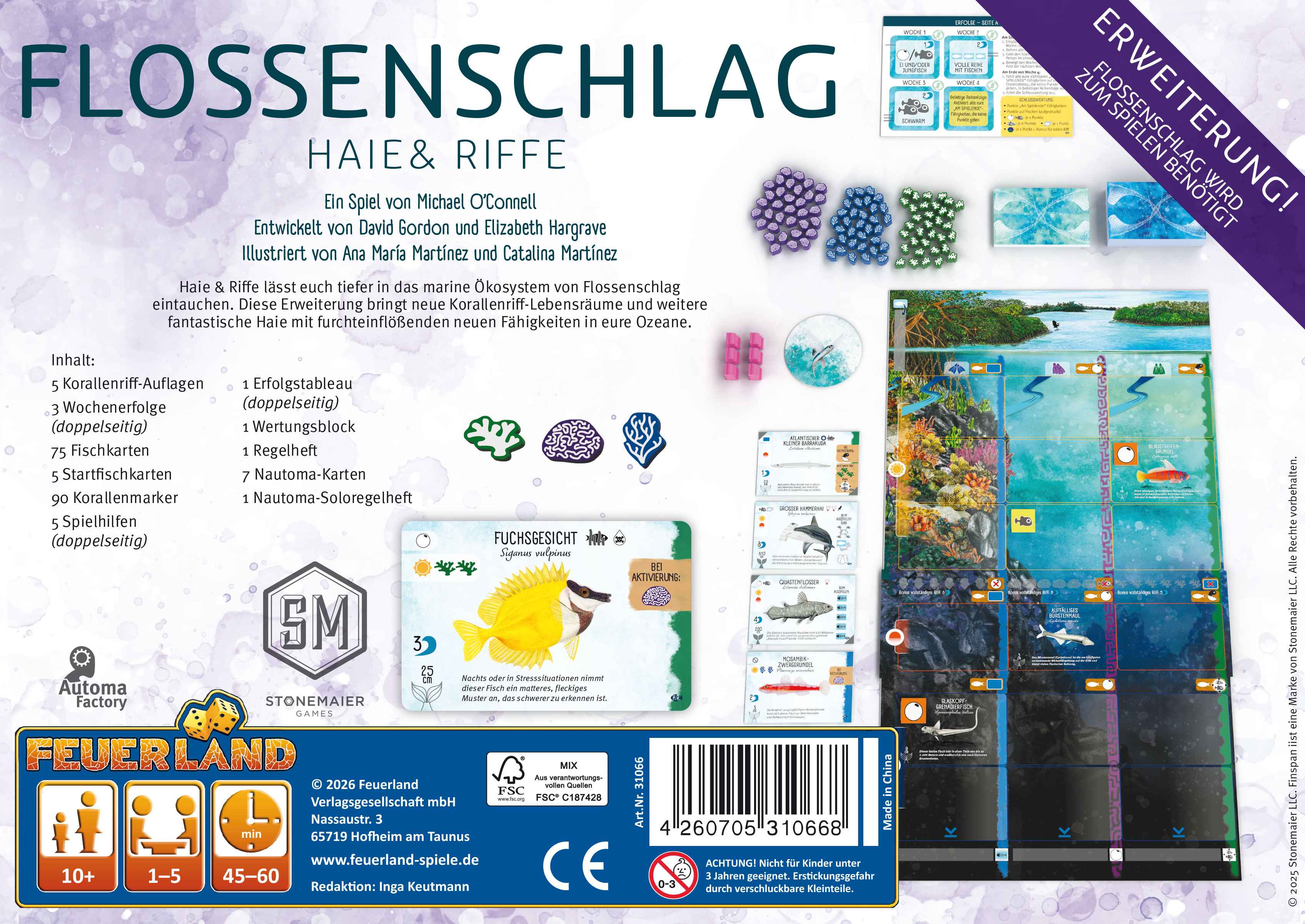 Flossenschlag: Haie und Riffe