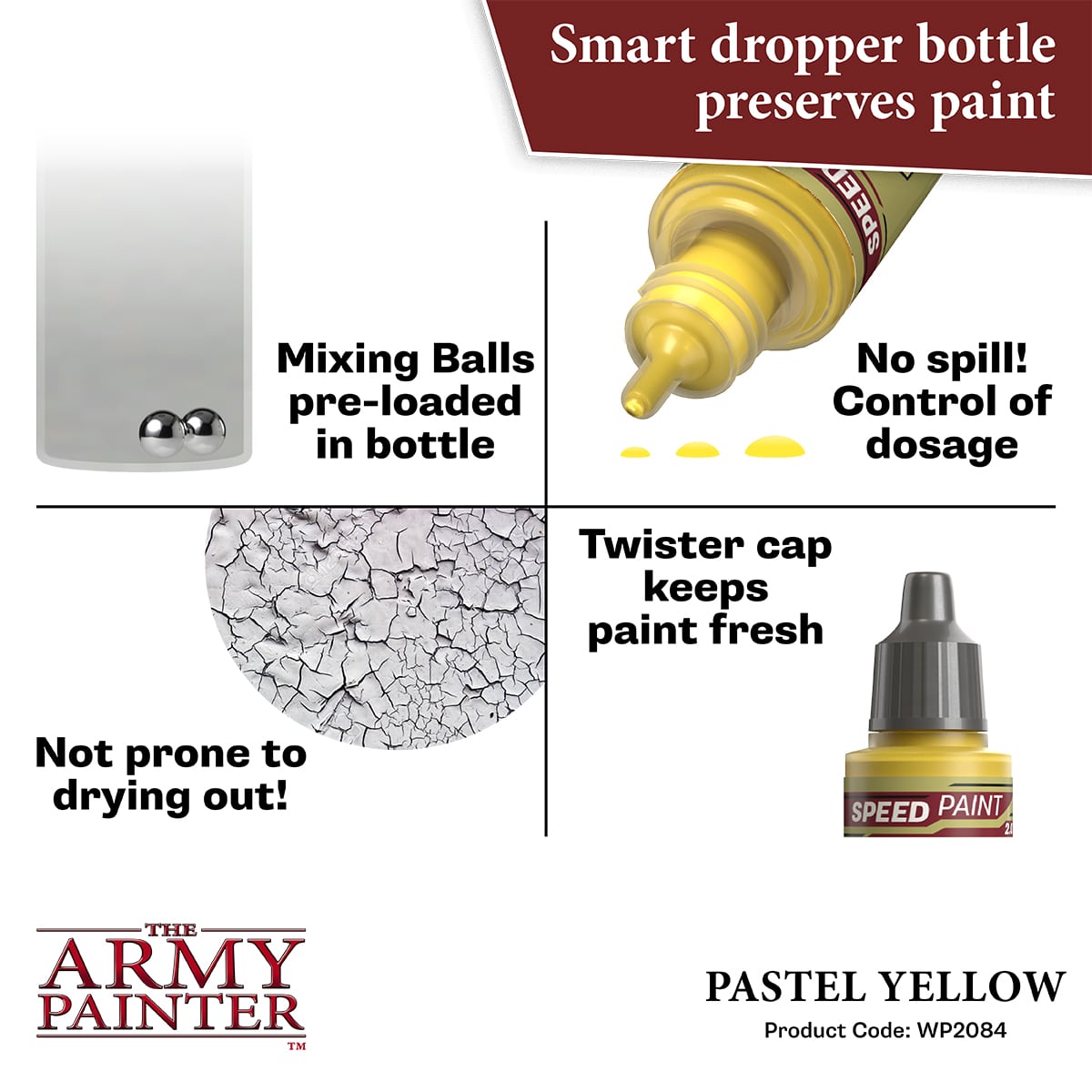 Army Painter Speedpaint 2.0: Pastel Yellow (6)