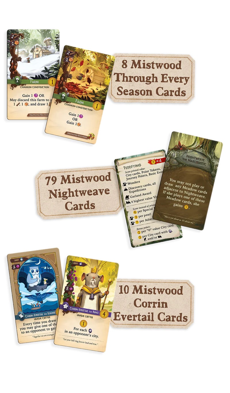 Everdell: Expansions Oversized Cards