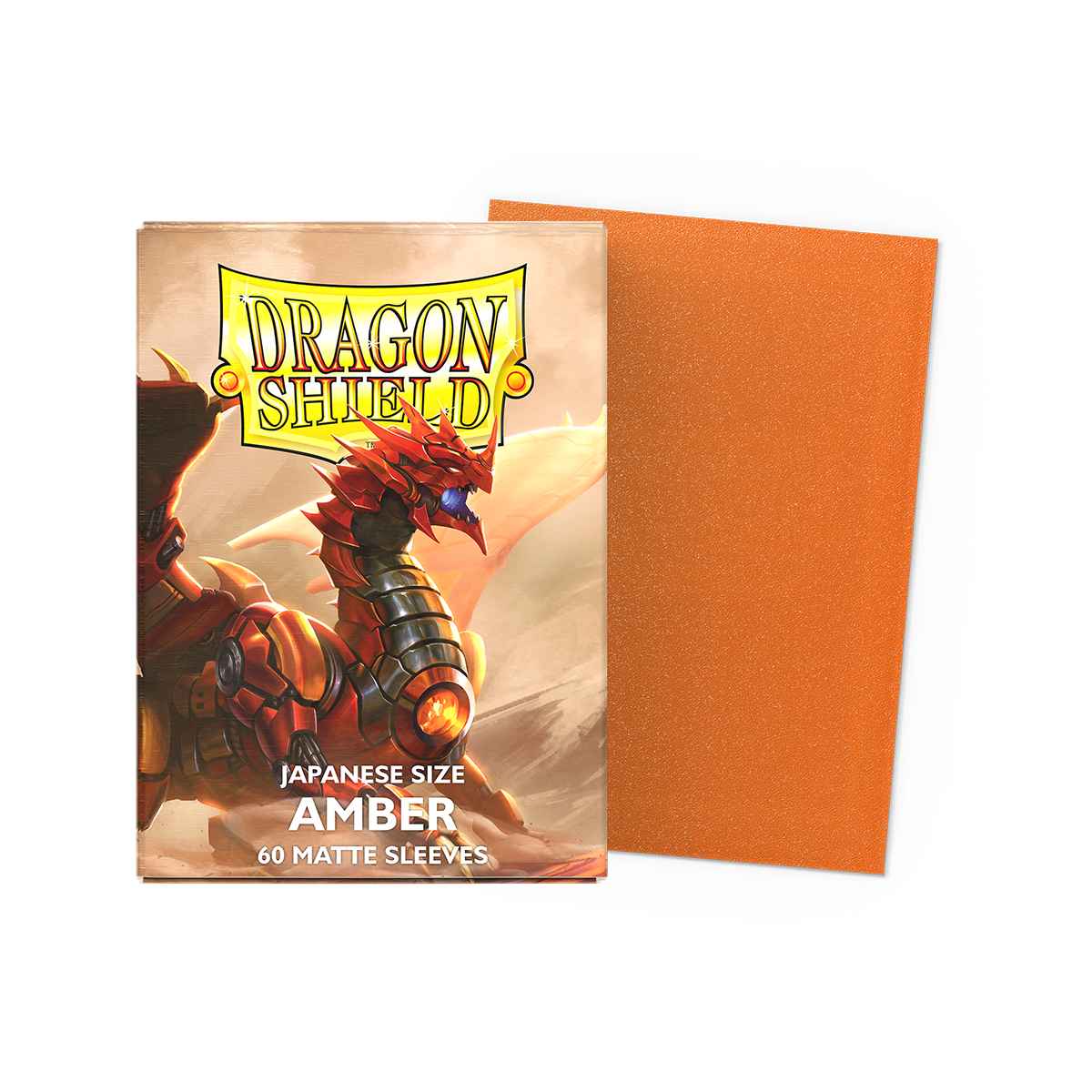 Dragon Shield: Japanese Matte – Amber (60)