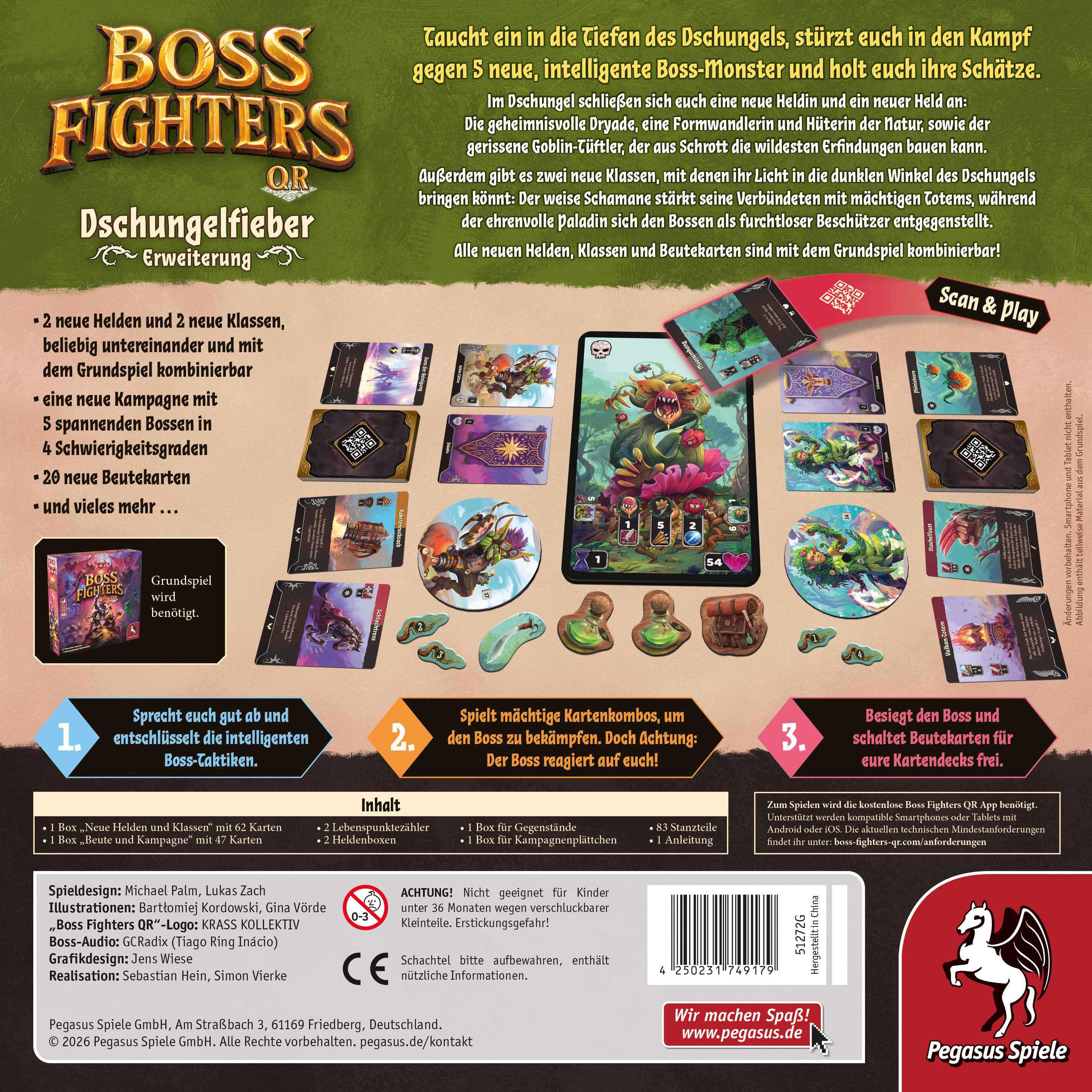 Boss Fighters QR: Dschungelfieber [Erweiterung]