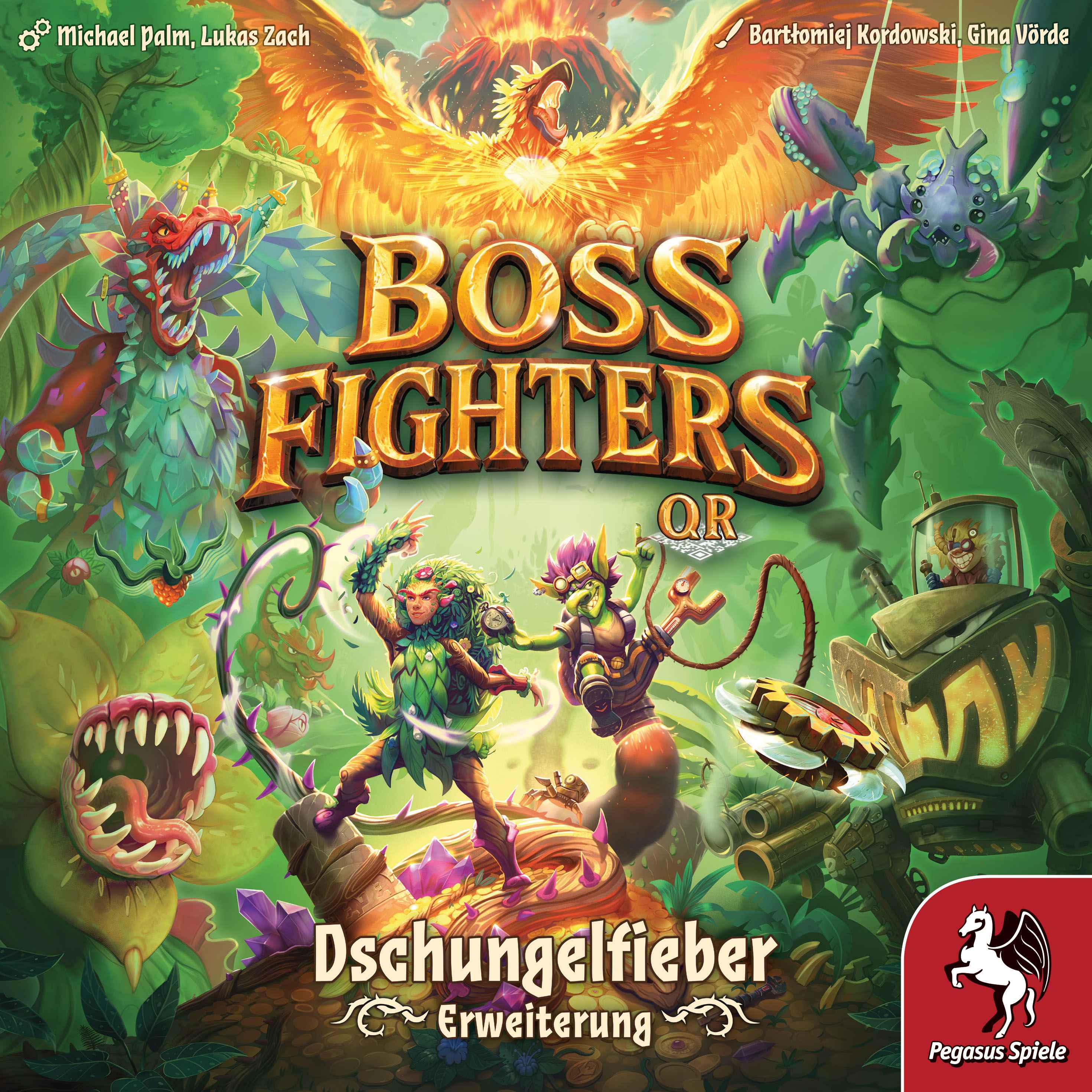 Boss Fighters QR: Dschungelfieber [Erweiterung]