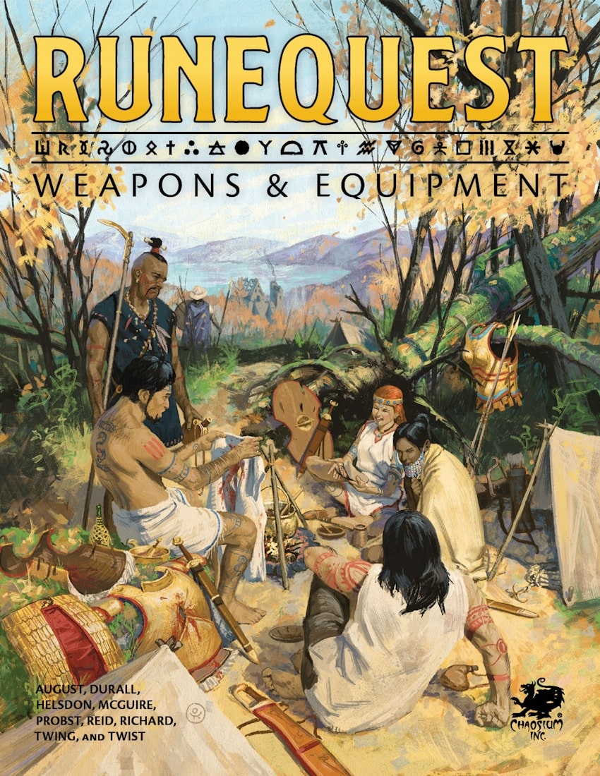 Runequest: Weapons & Equipment (HC)