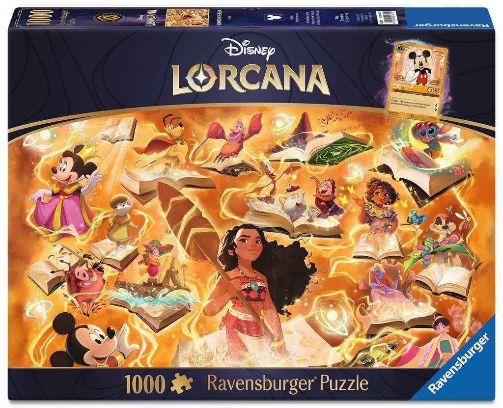 Puzzle: Disney Lorcana – Glimmers of the Realm: Amber (1000 Teile)