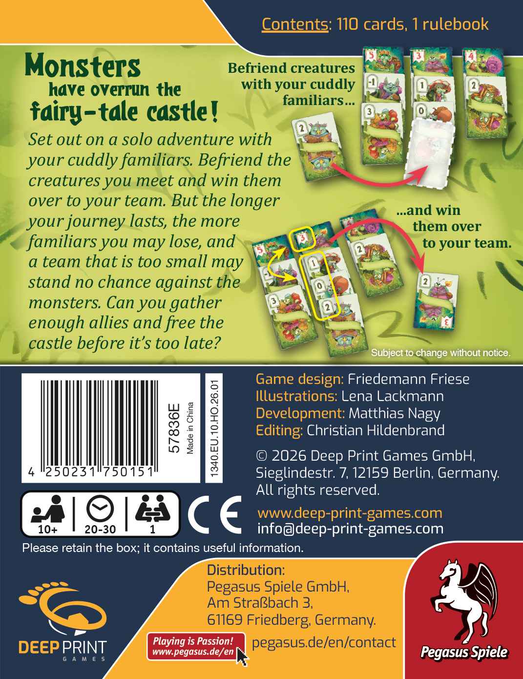 Familiar Feat (Deep Print Games) (English Edition)