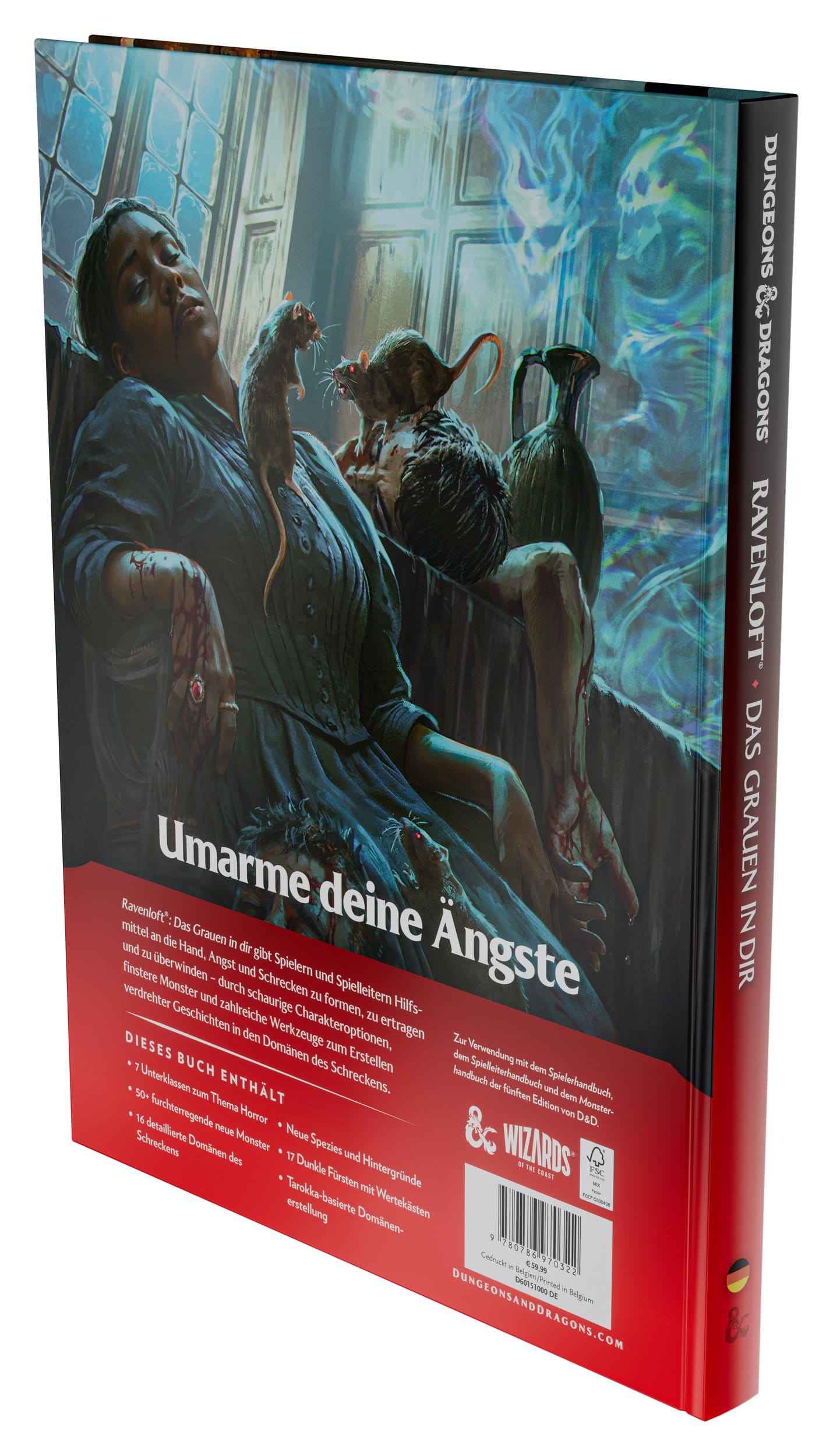 D&D RPG Ravenloft: Das Grauen in Dir Buch (deutsch)