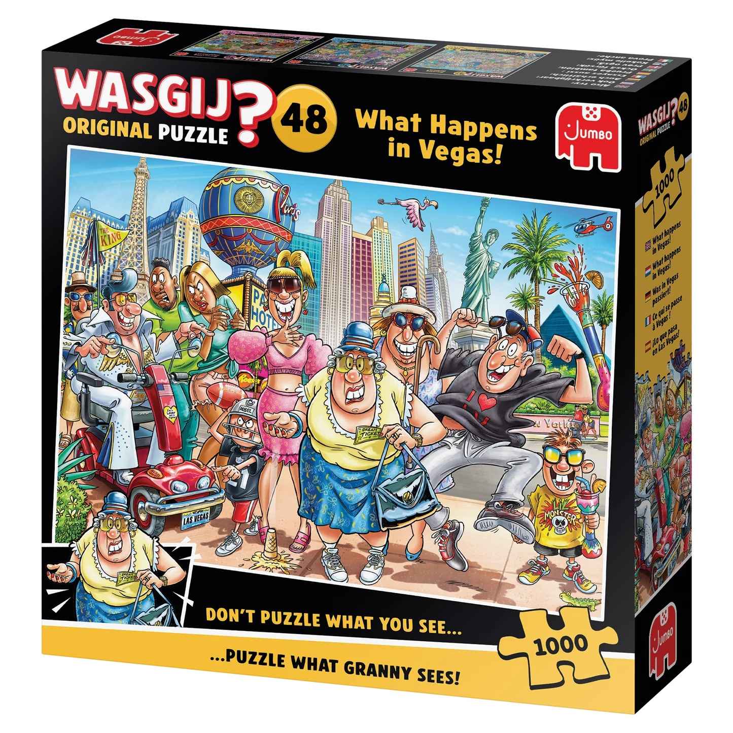 Wasgij Orginal 48: Was in Vegas passiert (1000 Teile)