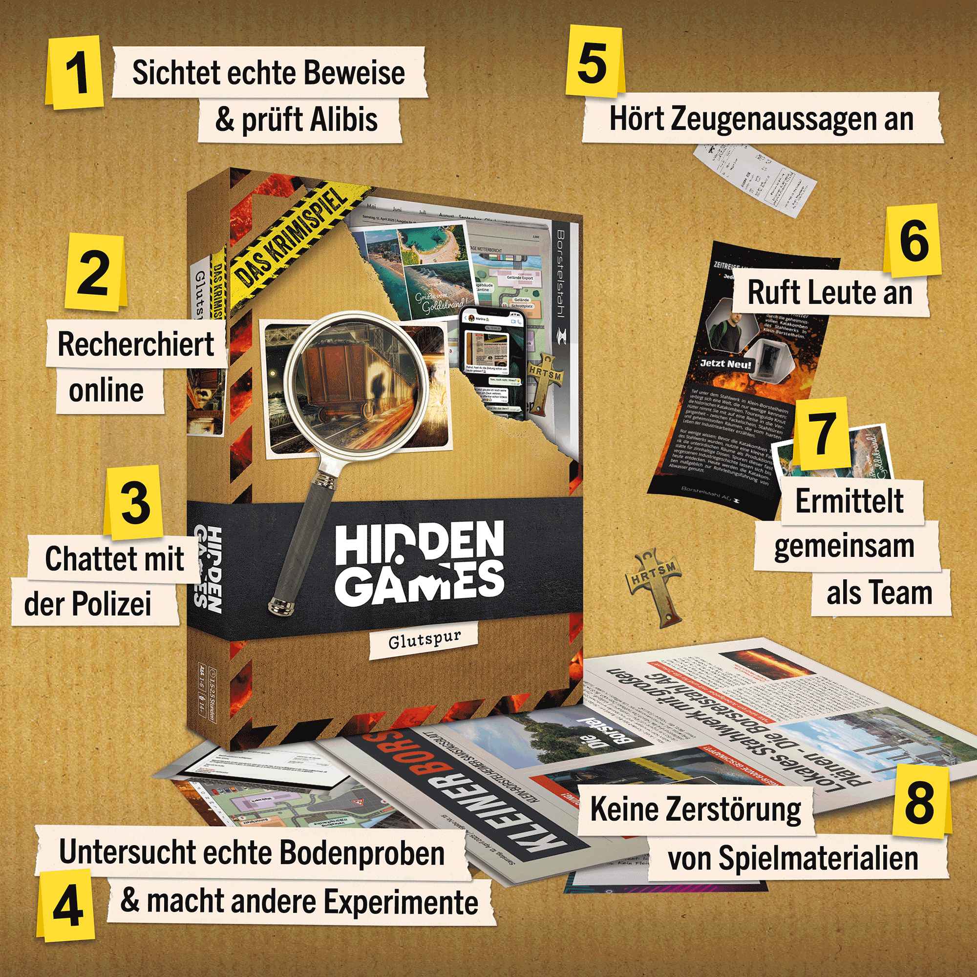Hidden Games Tatort: Glutspur