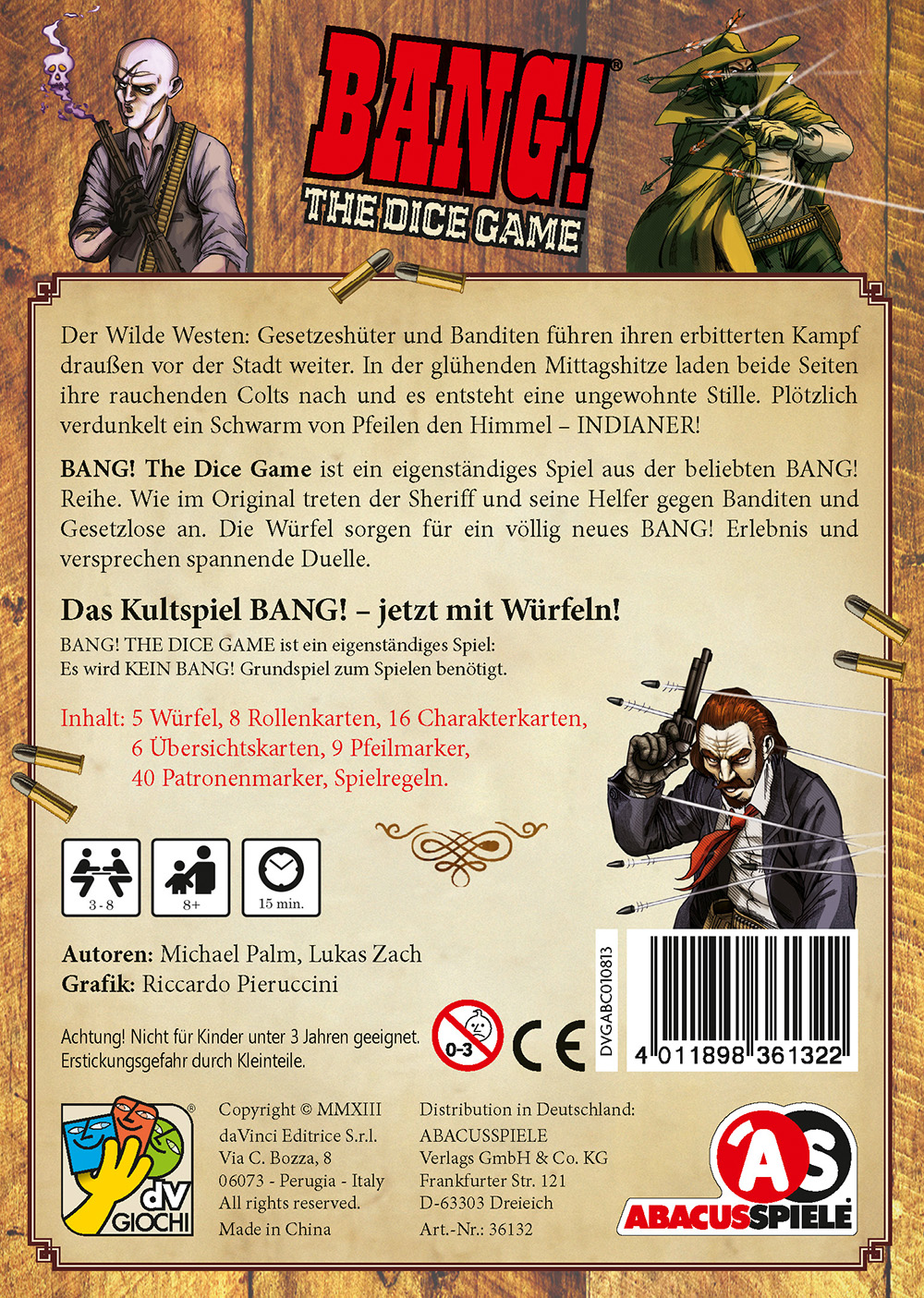 Bang! The Dice Game (deutsch)