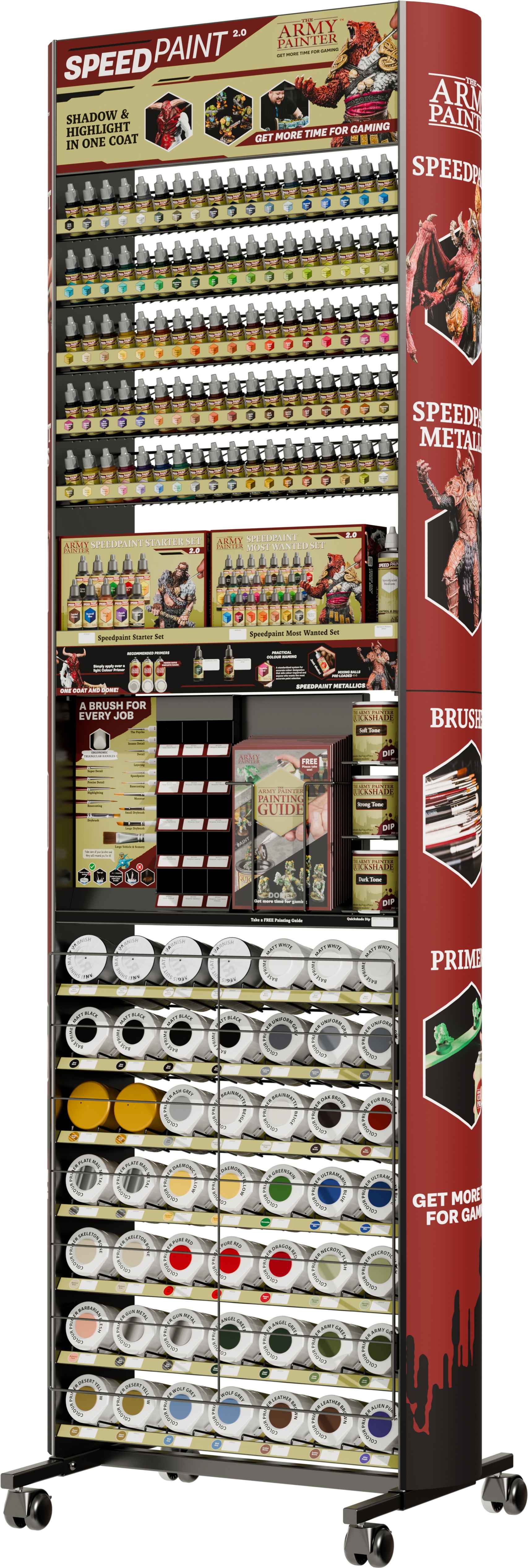 Army Painter - Army Painter Speedpaint & Colour Primer Rack *2025*