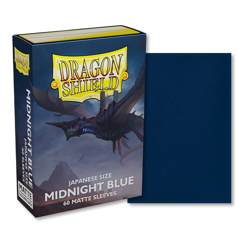 Dragon Shield: Japanese Matte – Midnight Blue (60)