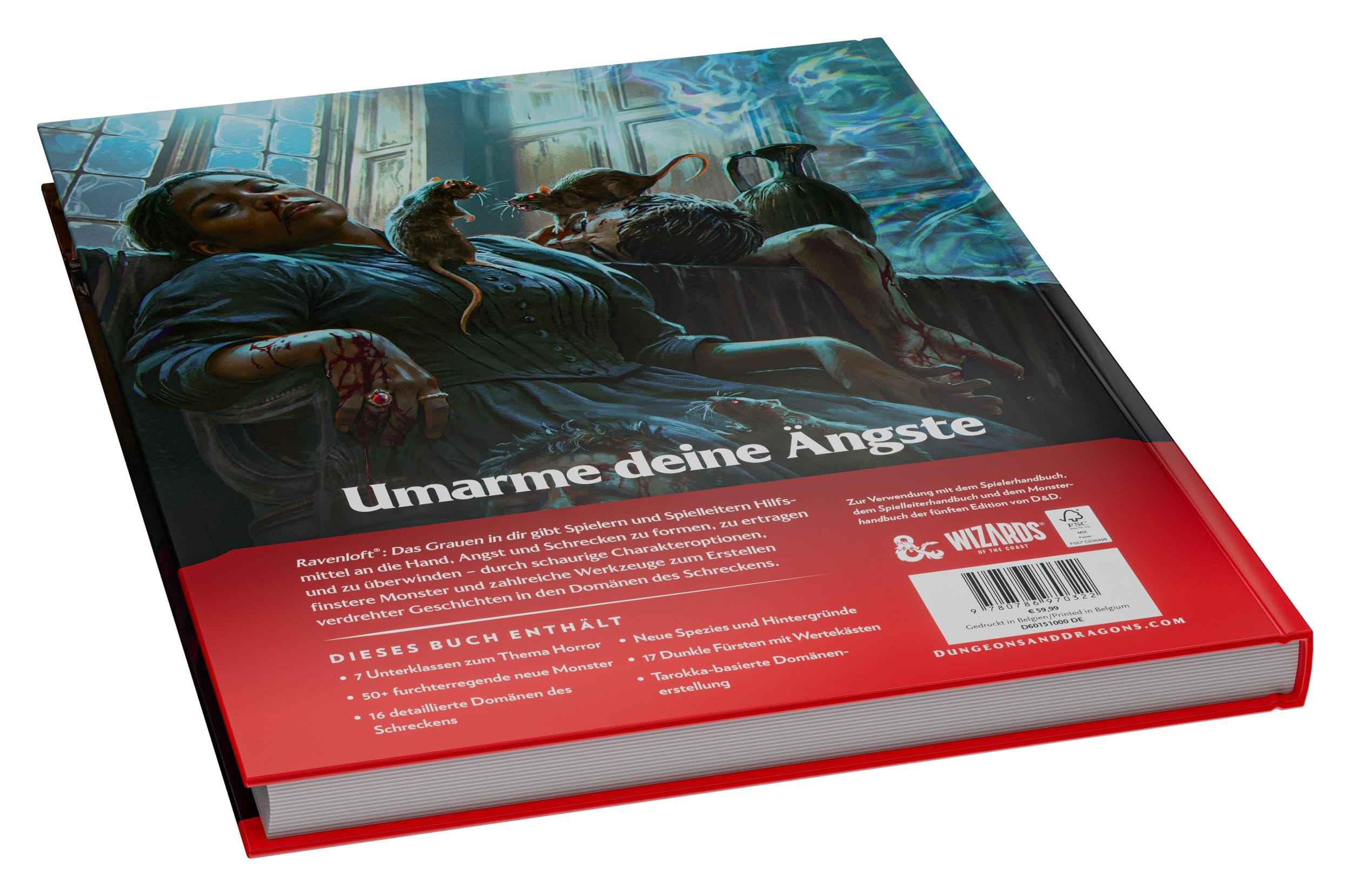 D&D RPG Ravenloft: Das Grauen in Dir Buch (deutsch)