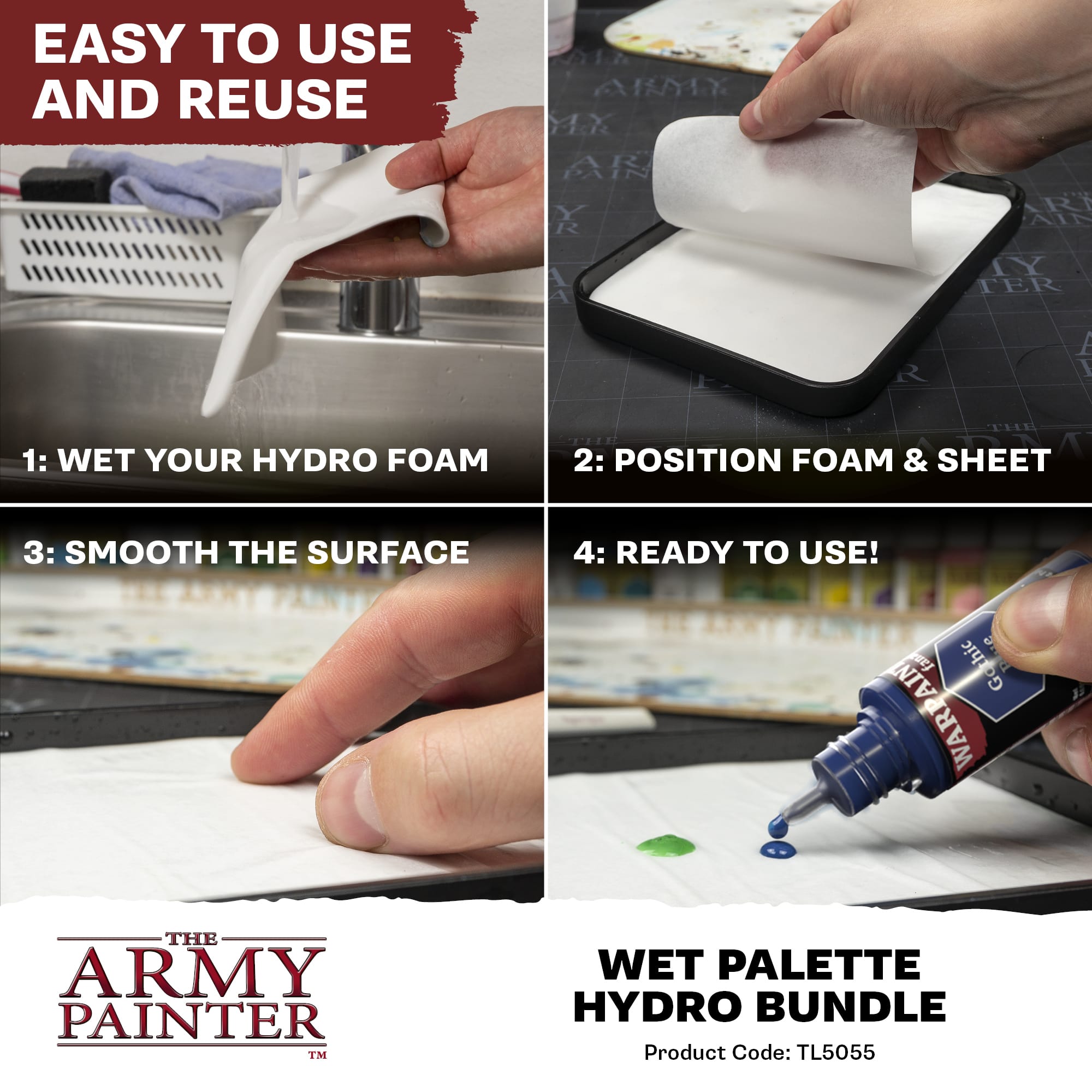 Army Painter Wet Palette Bundle