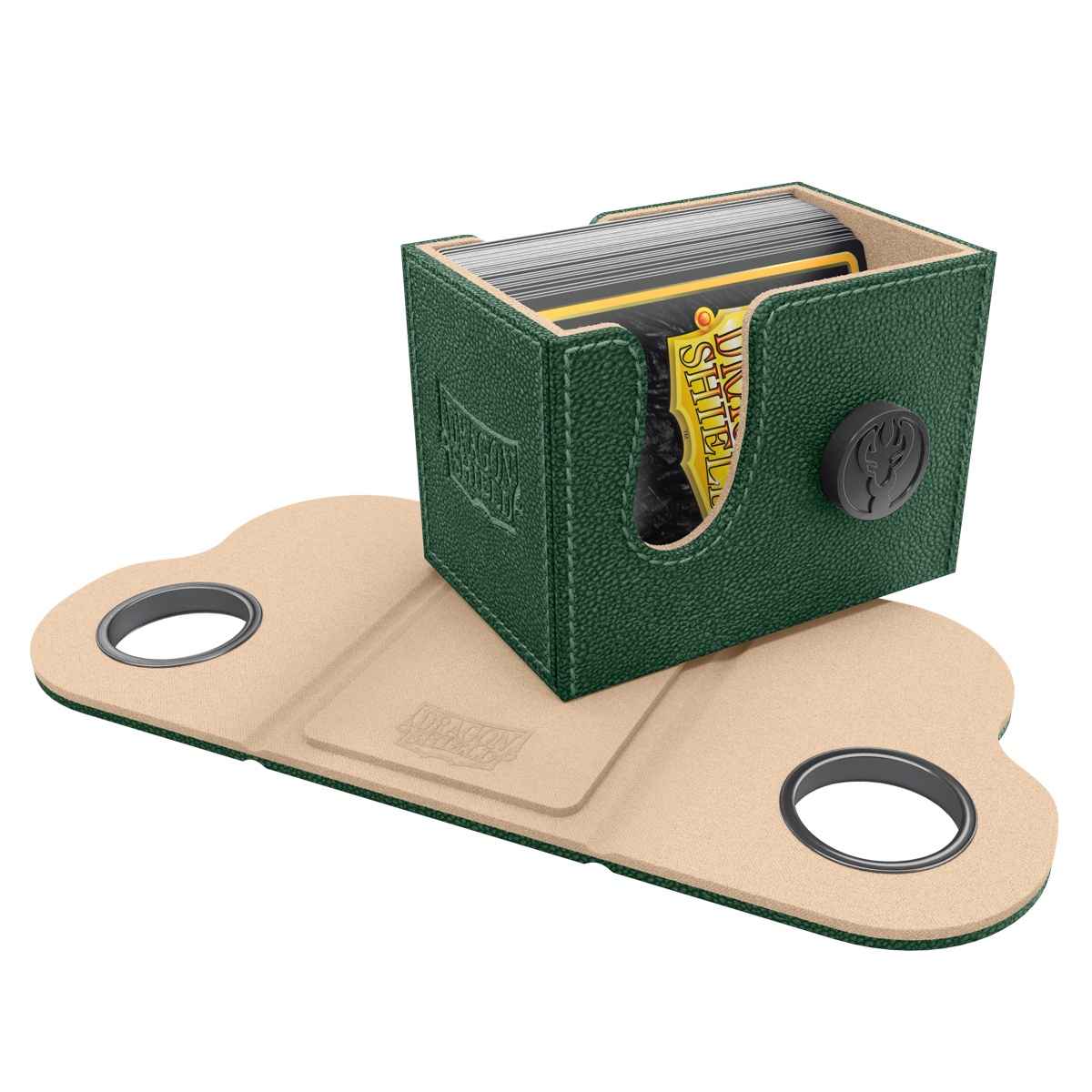 Dragon Shield: Dragon Box 80+ – Green & Sand