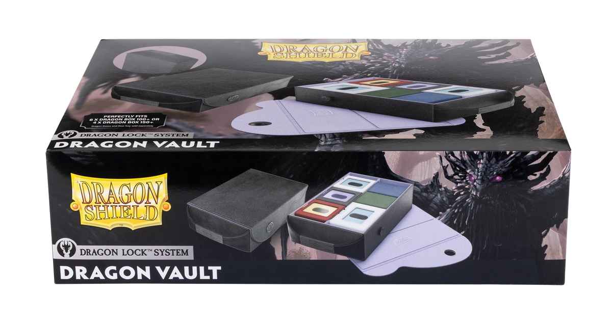 Dragon Shield: Dragon Vault – Black & Lilac