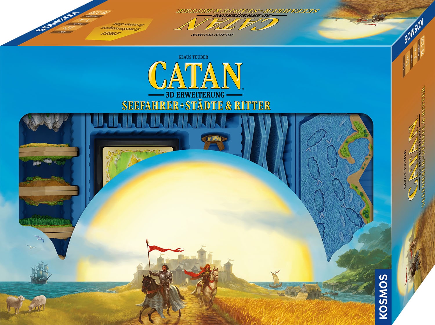 Catan – 3D: Seefahrer + Städte & Ritter [Erweiterung]