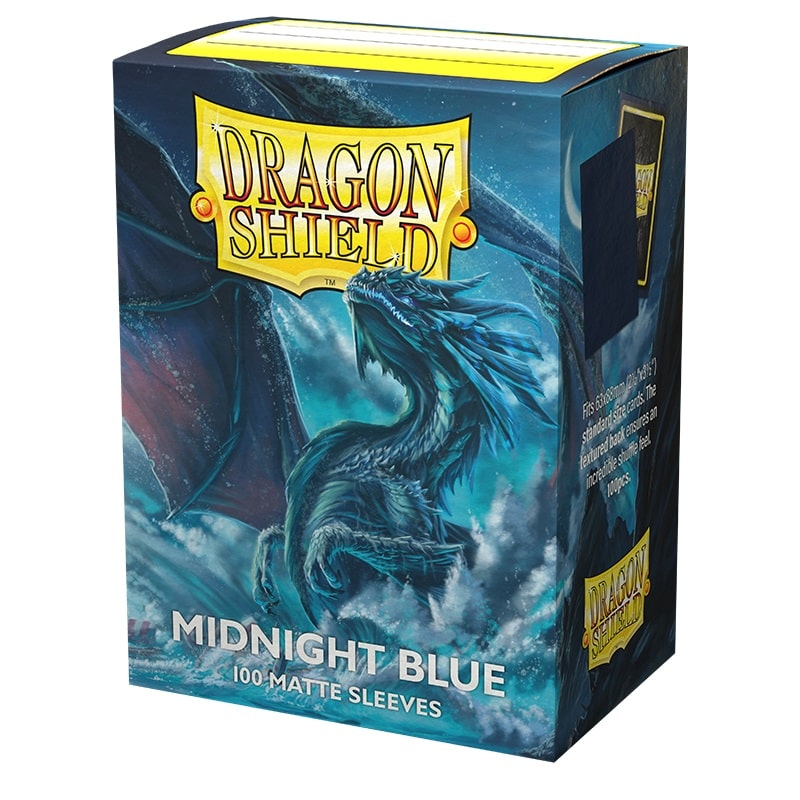 Dragon Shield: Matte –  Midnight Blue (100)