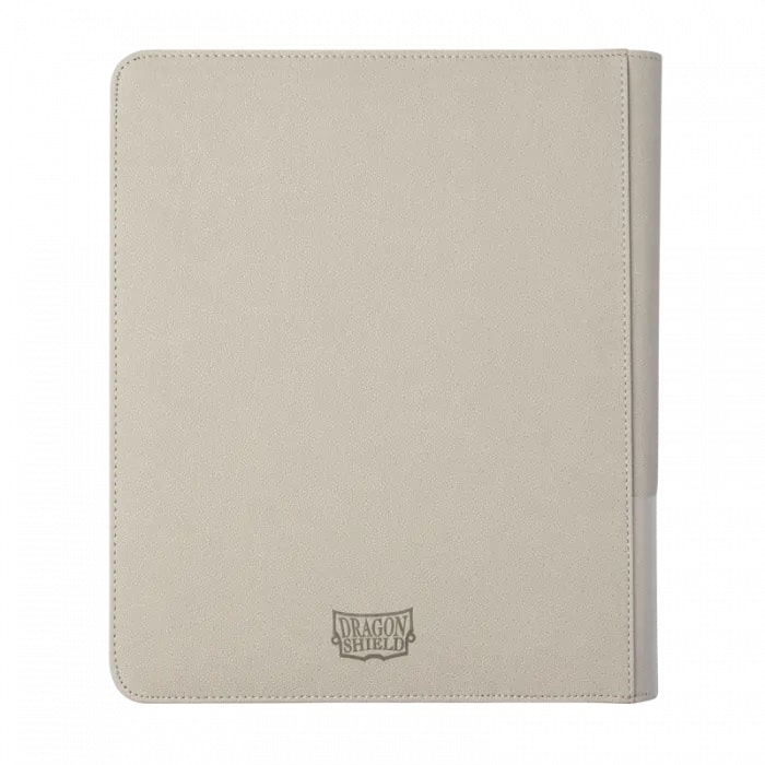Dragon Shield: Card Codex Zipster Binder Regular – Ashen White