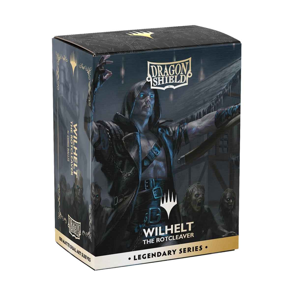 Dragon Shield: Dual Matte Art Sleeves – Wilhelt, the Rotcleaver (100)
