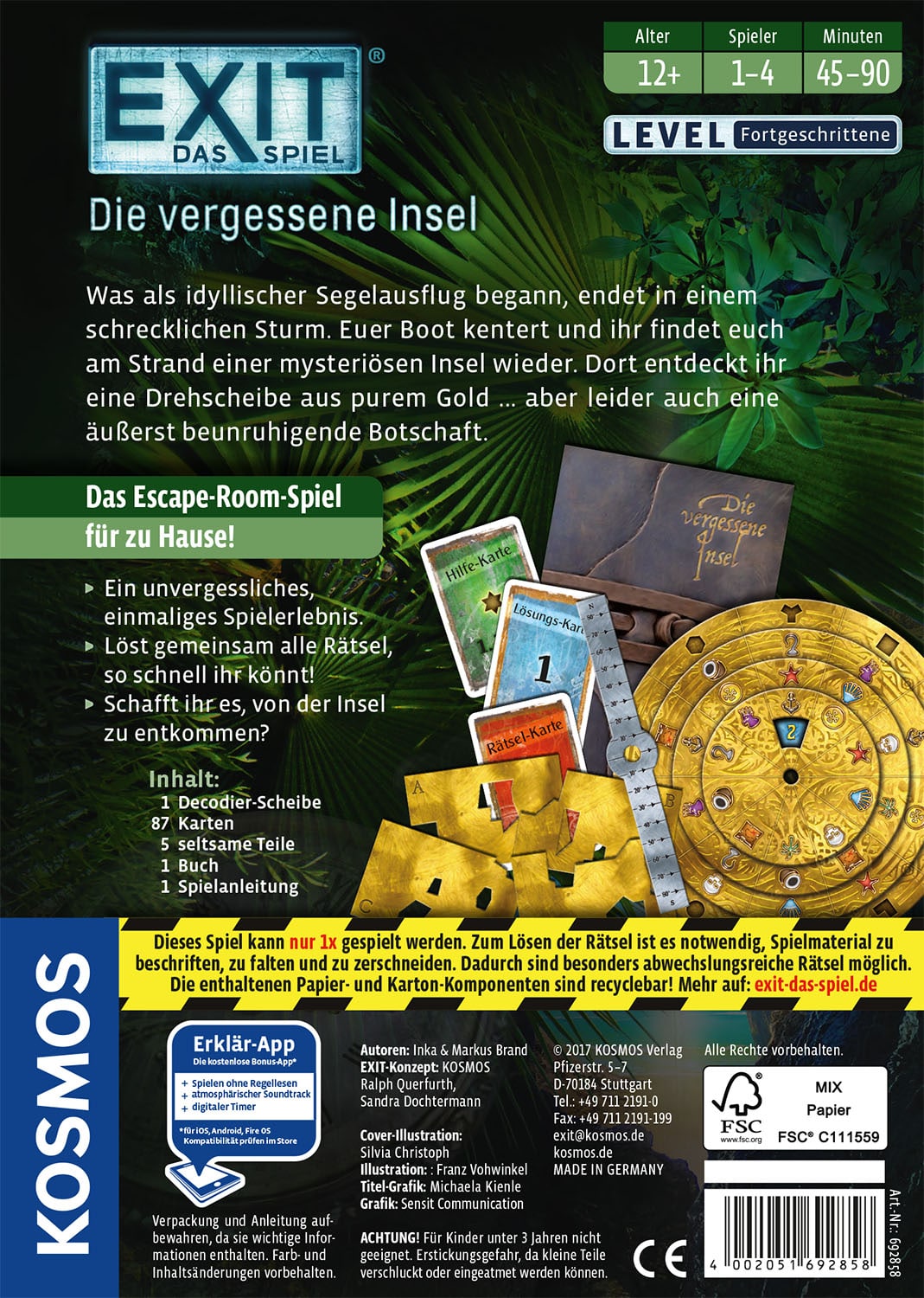 EXIT – Das Spiel: Die vergessene Insel
