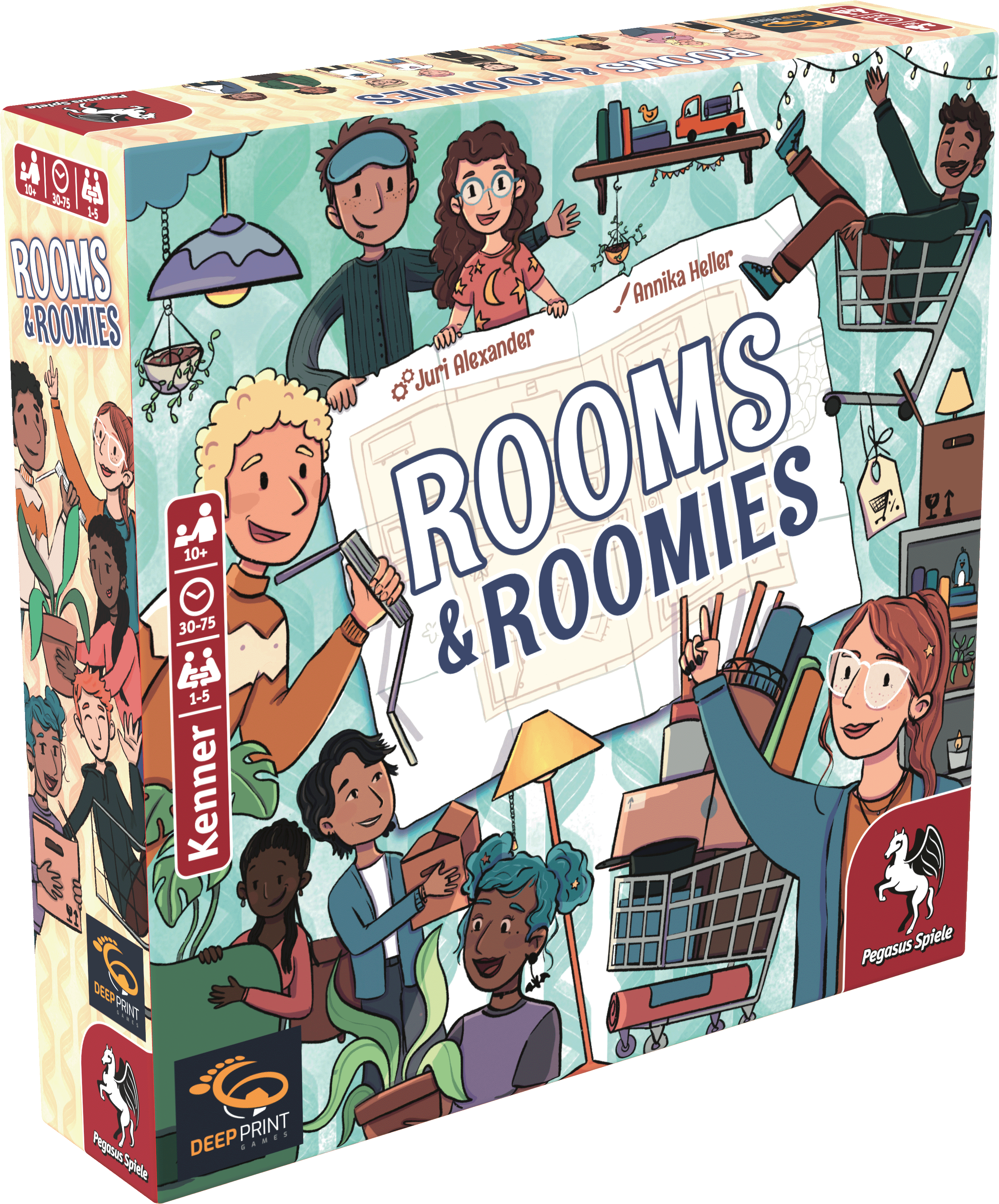 Rooms & Roomies (Deep Print Games)