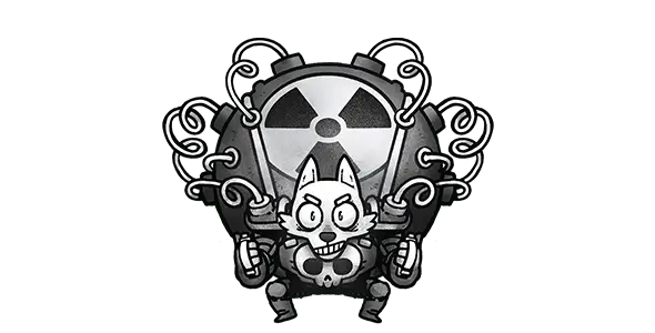 Grafik des Bosses der Mission 30 des Brettspiels Bomb Busters