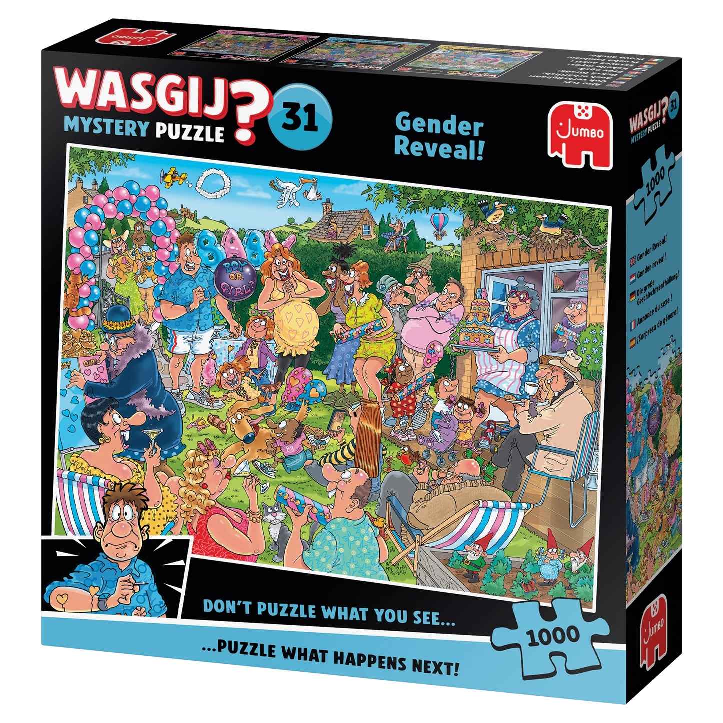 Wasgij Mystery 31: Gender Reveal! (1000 Teile)