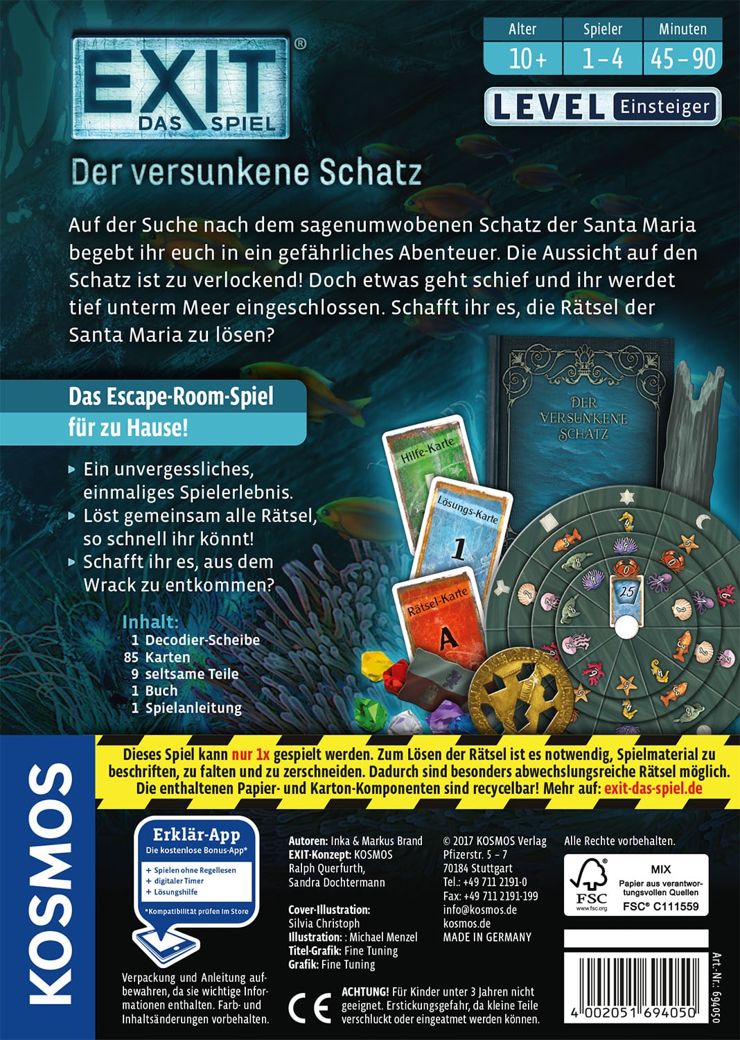 EXIT – Das Spiel: Der versunkene Schatz