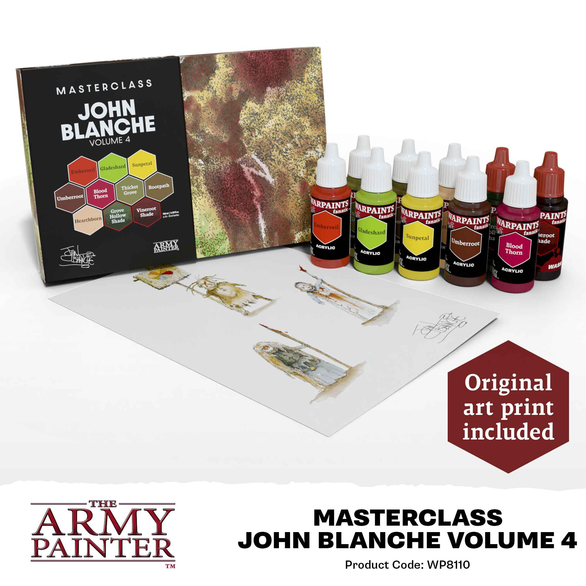 Army Painter – Masterclass: John Blanche Vol. 4 Paint Set