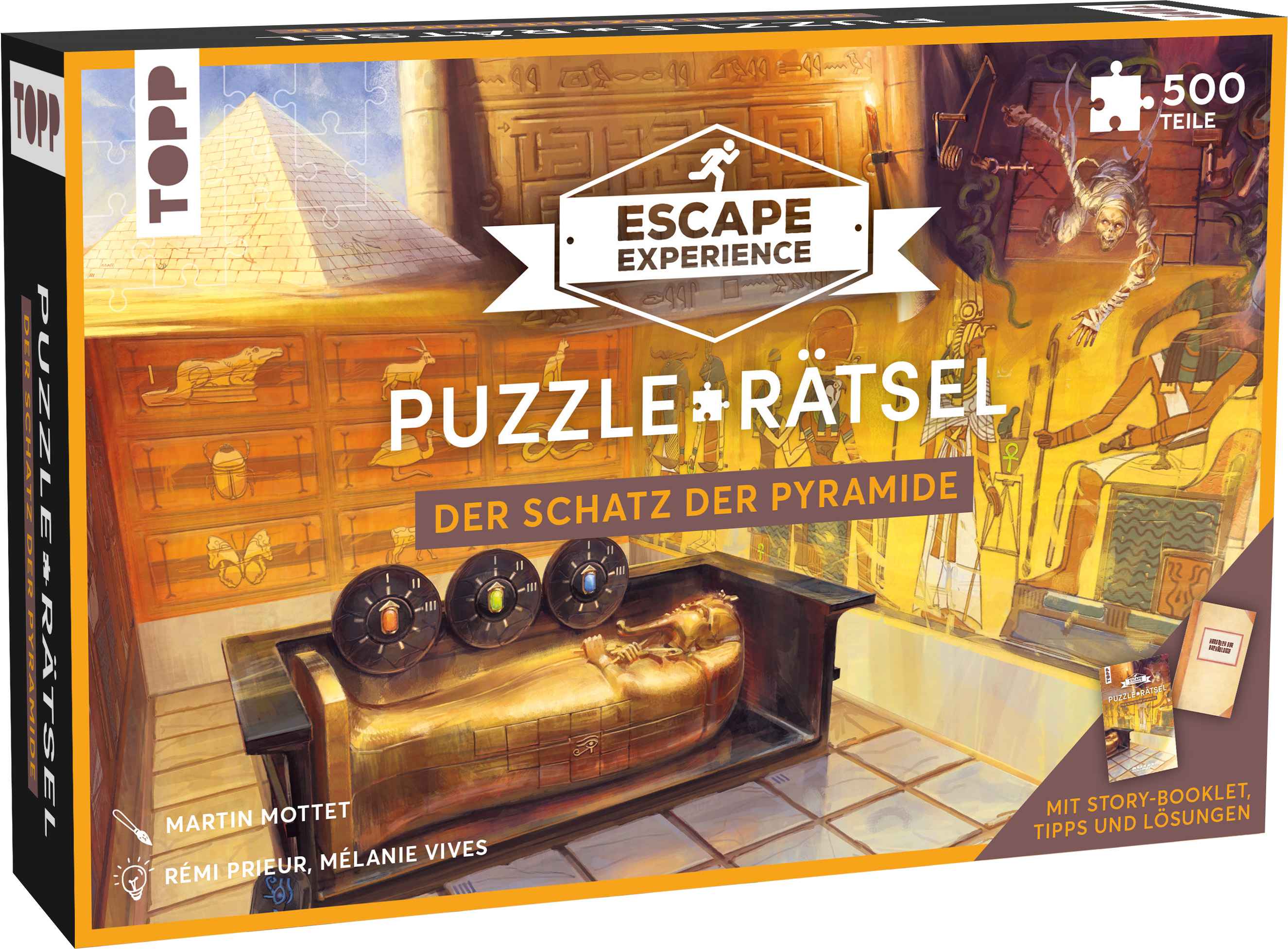 Puzzle-Rätsel Pyramide