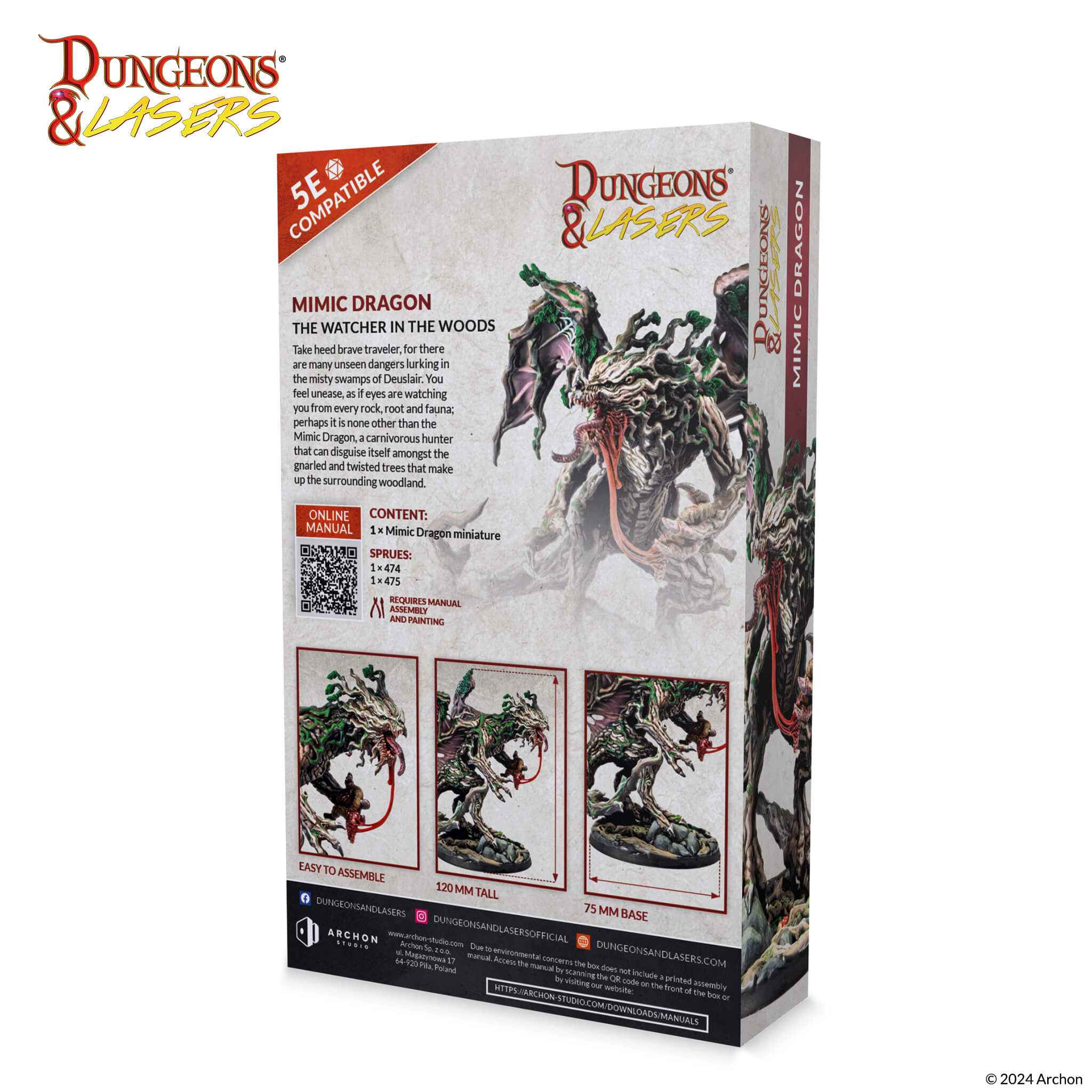 Dungeon&Lasers: Mimic Dragon