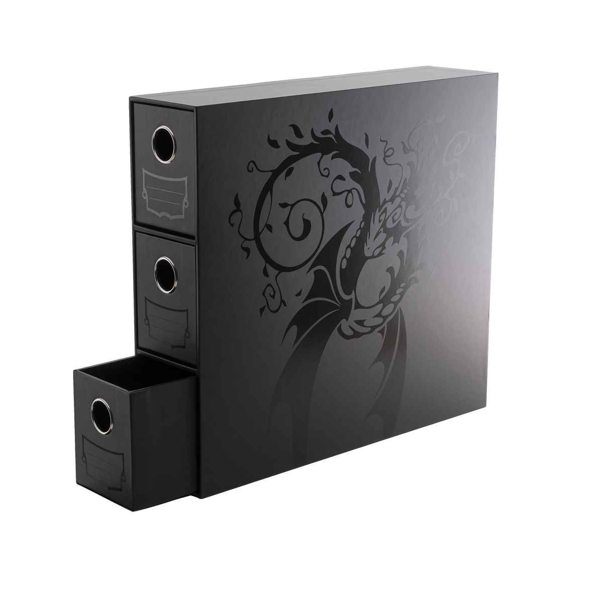 Dragon Shield: Fortress Card Drawers – 3XL - Vertical – Black