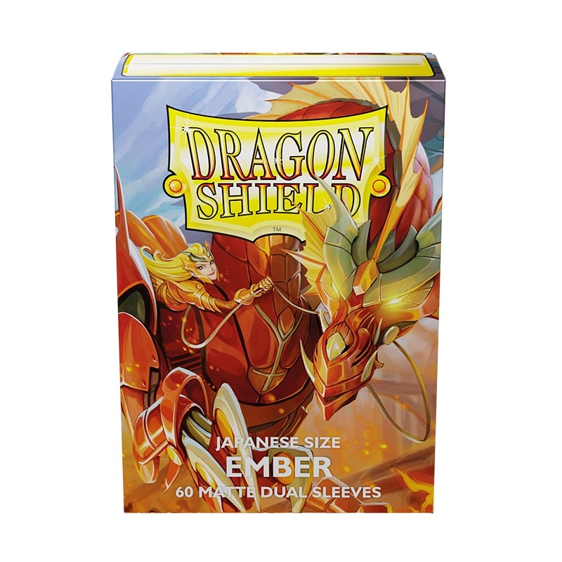 Dragon Shield: Japanese Art Sleeves Matte Dual – Ember (60)