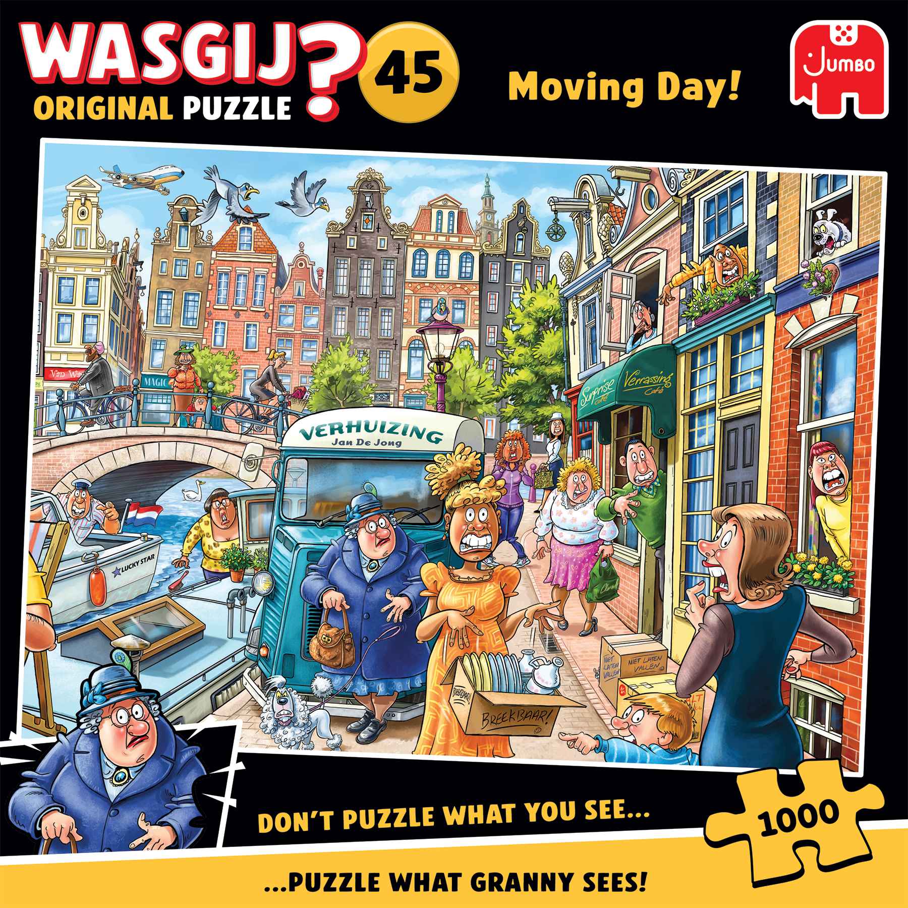 Wasgij Orginal 45: Umzugstag (1000 Teile)
