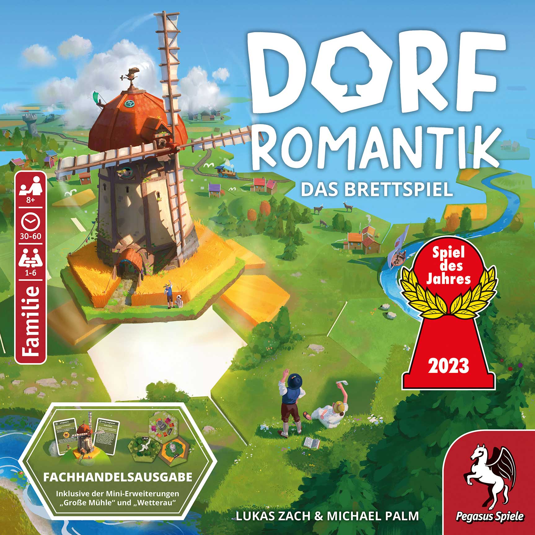 Dorfromantik *Fachhandels-exklusiv* inkl. Mini-Erweiterungen Mühle+Wetterau